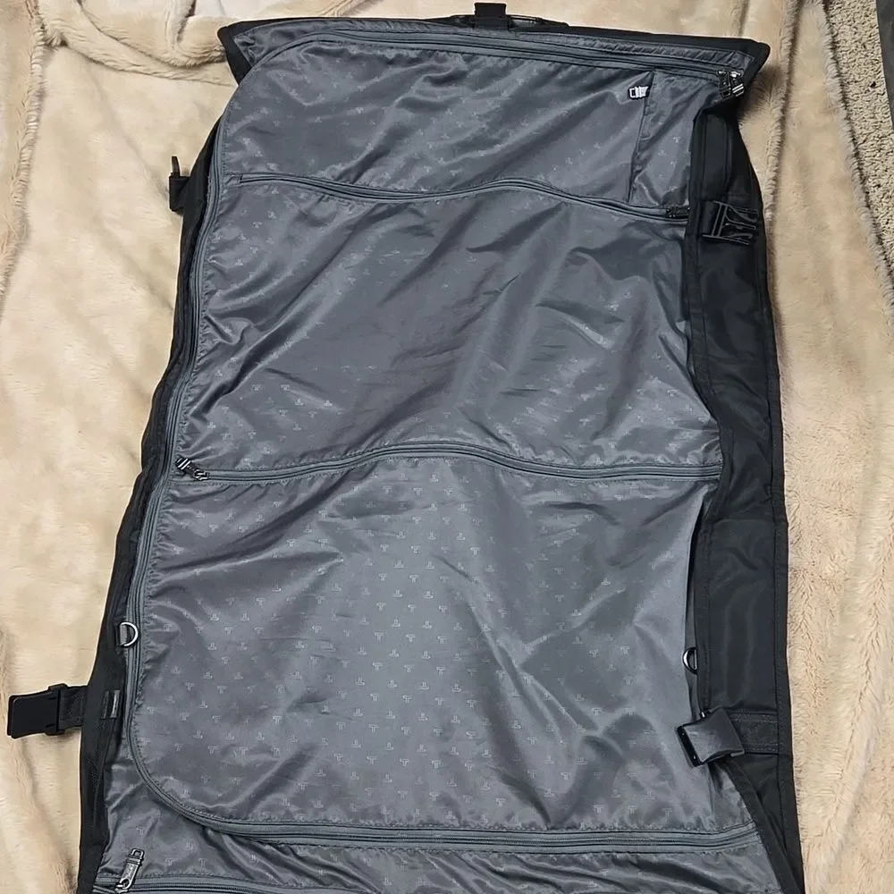Tumi Ballistic Nylon Black Garment Bag Luggage Travel Suitcase